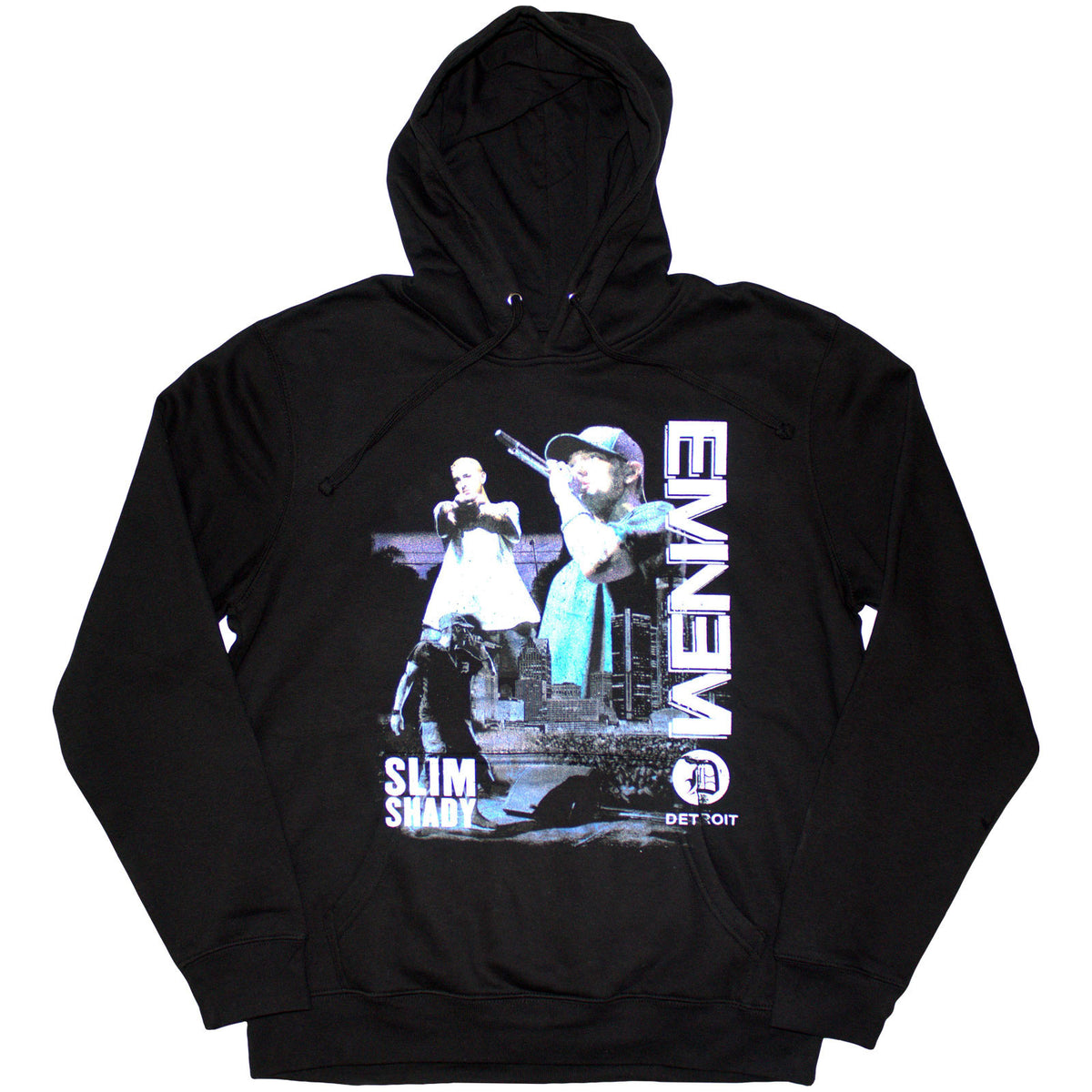EMINEM - DETROIT - Pullover Hoodie Black