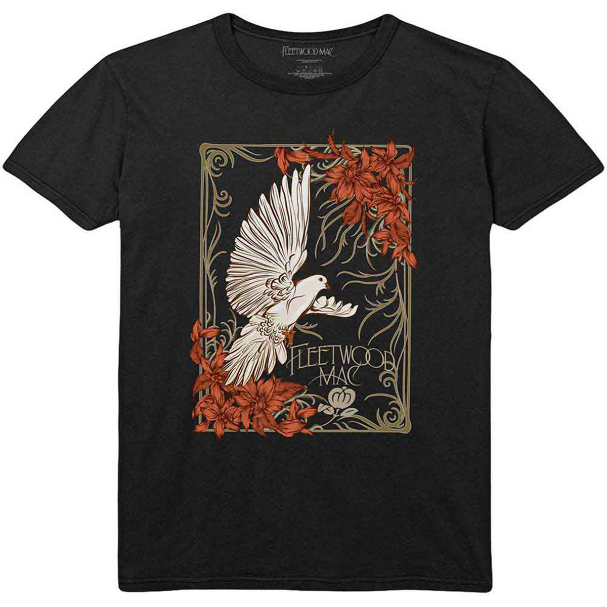 FLEETWOOD MAC - DOVE - T-Shirt Black