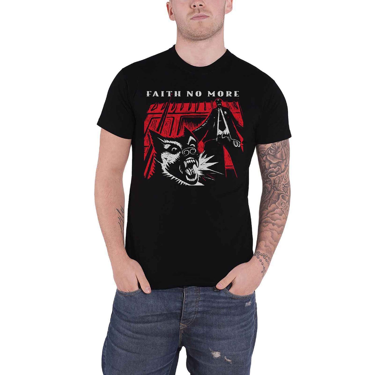 FAITH NO MORE - KING FOR A DAY - T-Shirt Black