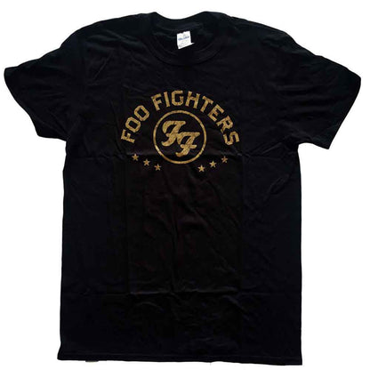 FOO FIGHTERS - ARCHED STARS - T-Shirt Black