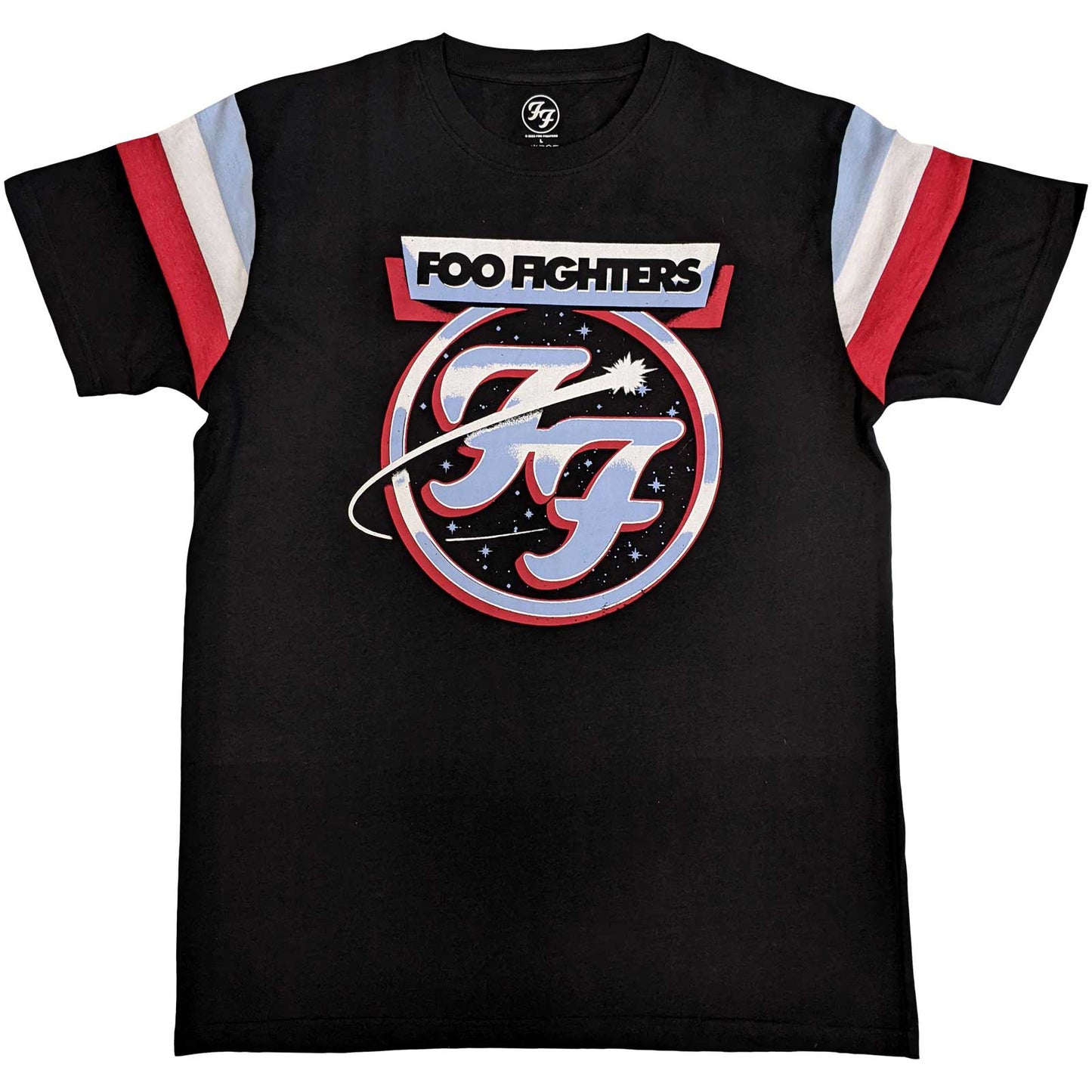 FOO FIGHTERS - COMET TRICOLOUR - Ringer T-Shirt Black