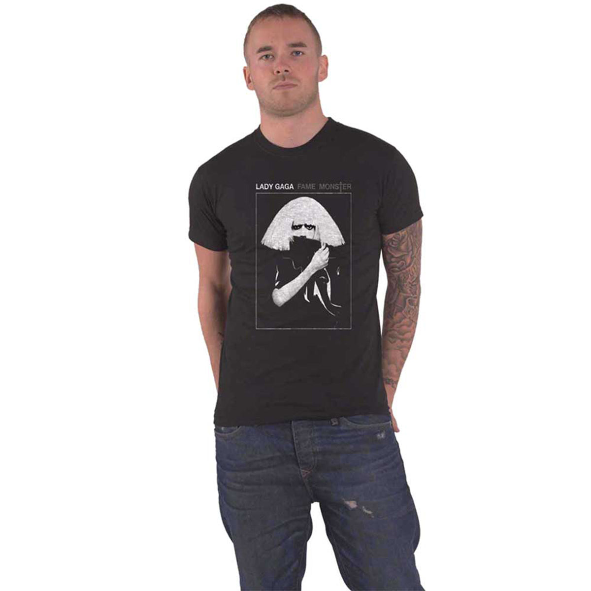 LADY GAGA - FAME - T-Shirt Black