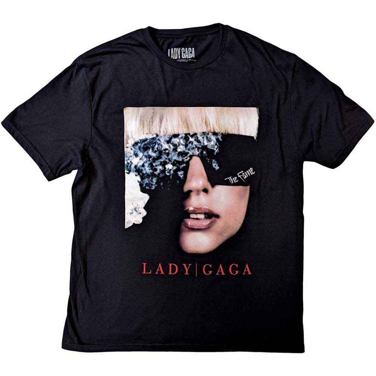 LADY GAGA - THE FAME PHOTO - T-Shirt Black