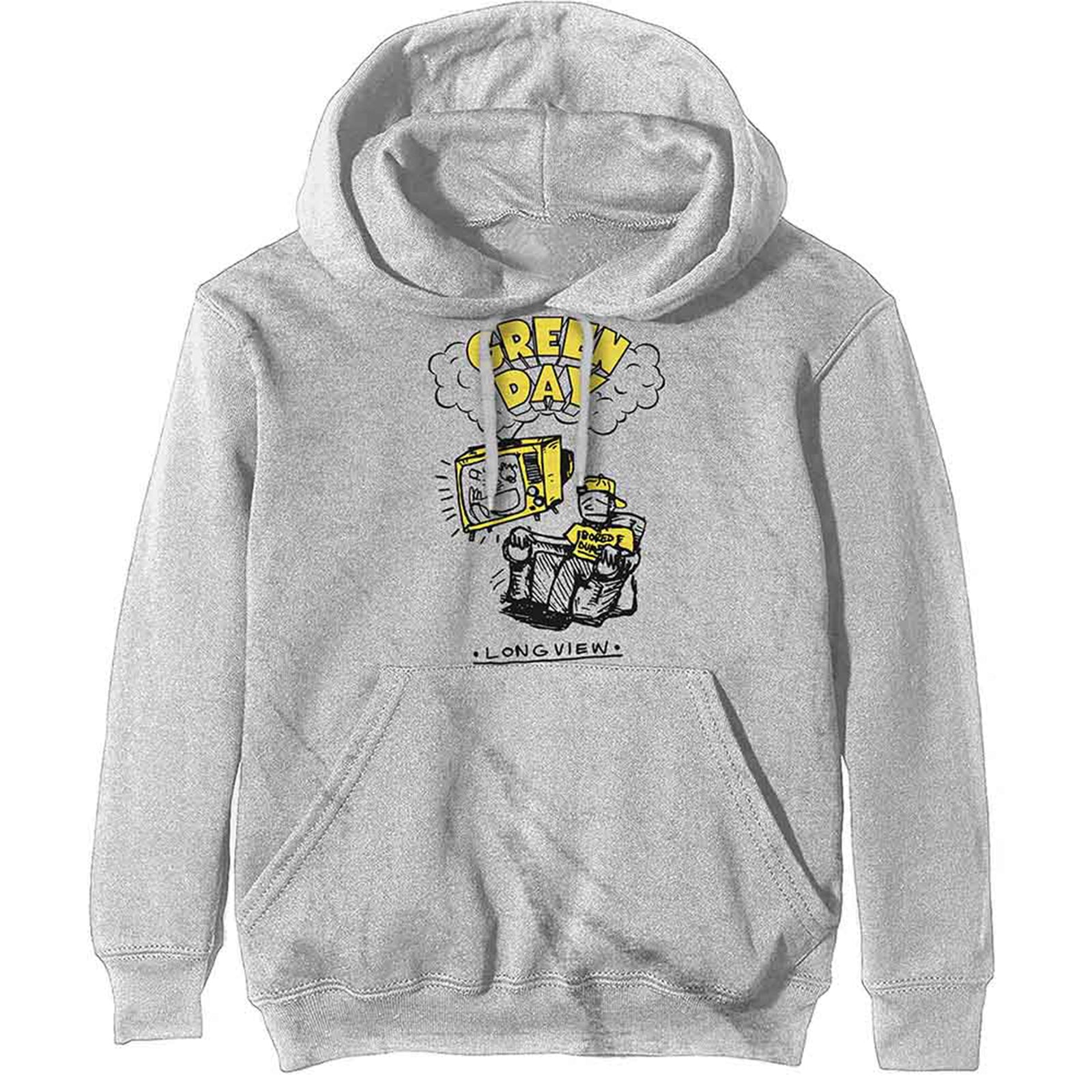 GREEN DAY - LONGVIEW DOODLE - Pullover Hoodie White