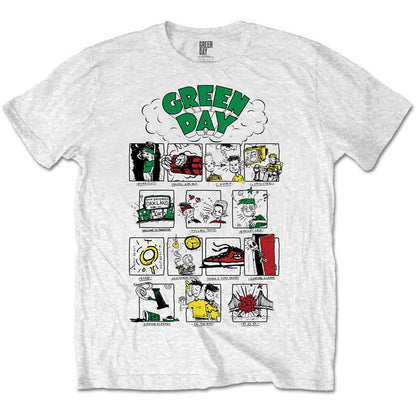 GREEN DAY - DOOKIE RRHOF - T-Shirt White