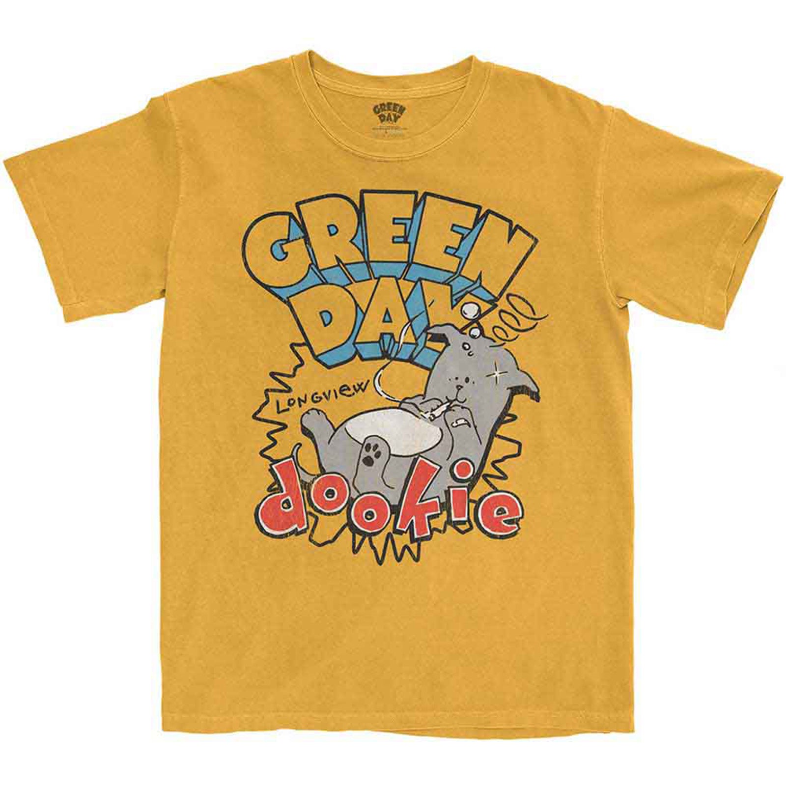 GREEN DAY - DOOKIE LONGVIEW - T-Shirt Orange