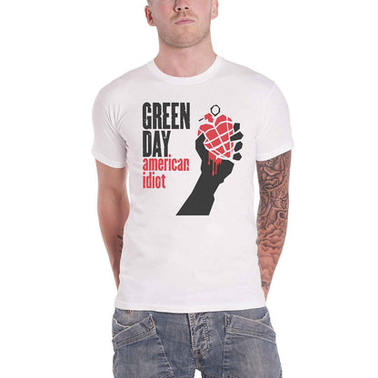 GREEN DAY - AMERICAN IDIOT - T-Shirt White