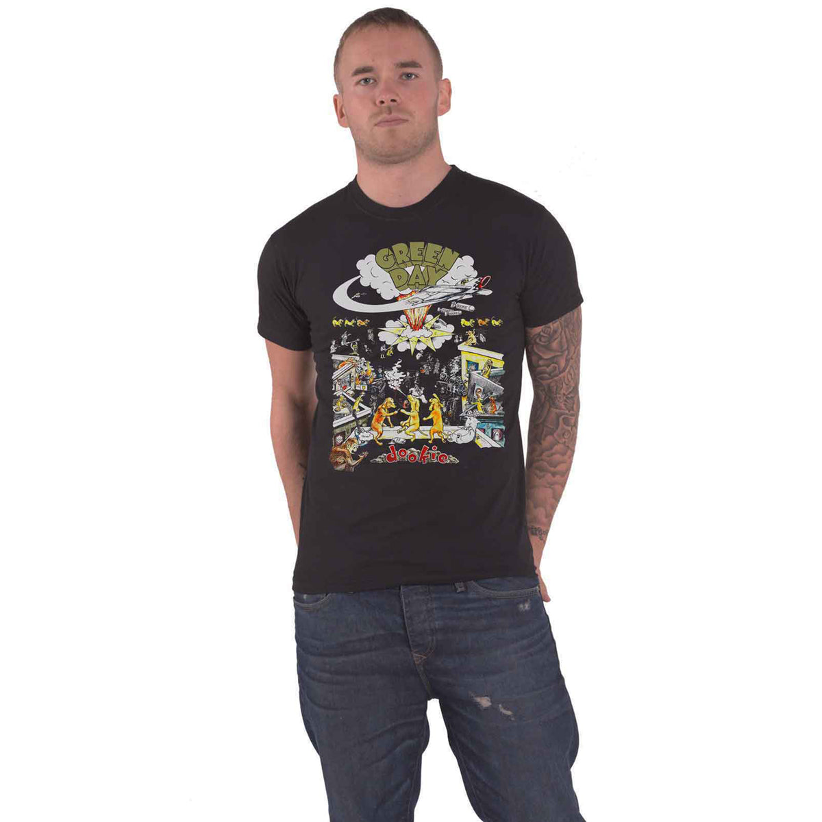 GREEN DAY - 1994 TOUR - T-Shirt Black