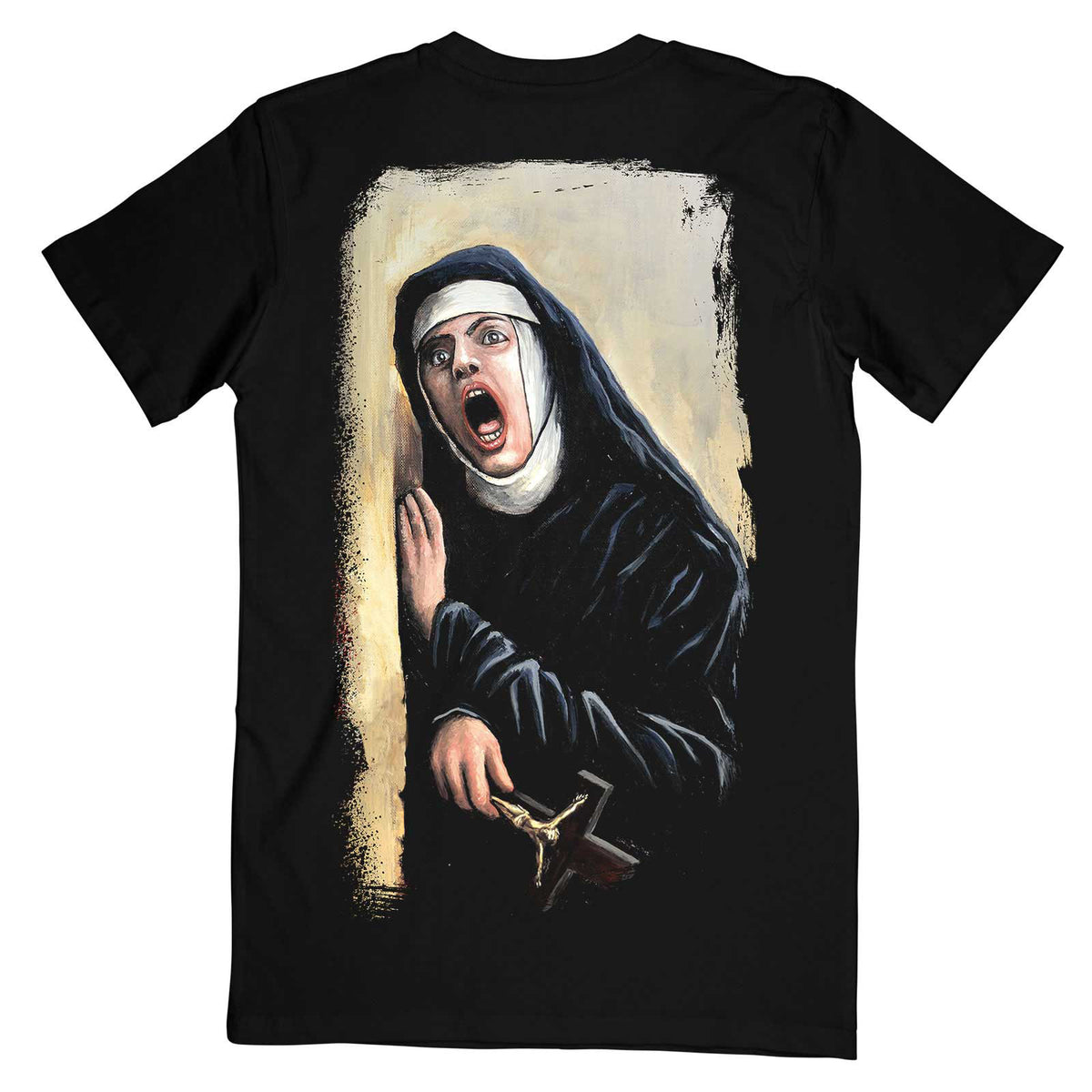 GHOST - HERE'S PAPA - T-Shirt Black (Back Print)