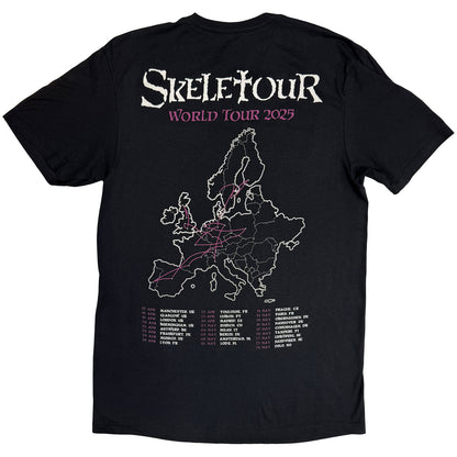 GHOST - SKELETOUR ADMAT '25 TOUR DATES - T-Shirt Black (Back Print)