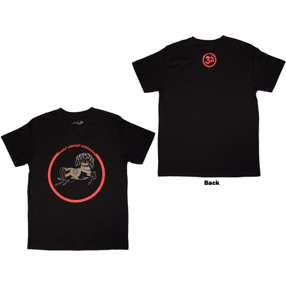 GEORGE HARRISON - DARK HORSE LOGO - T-Shirt Black (Back Print)