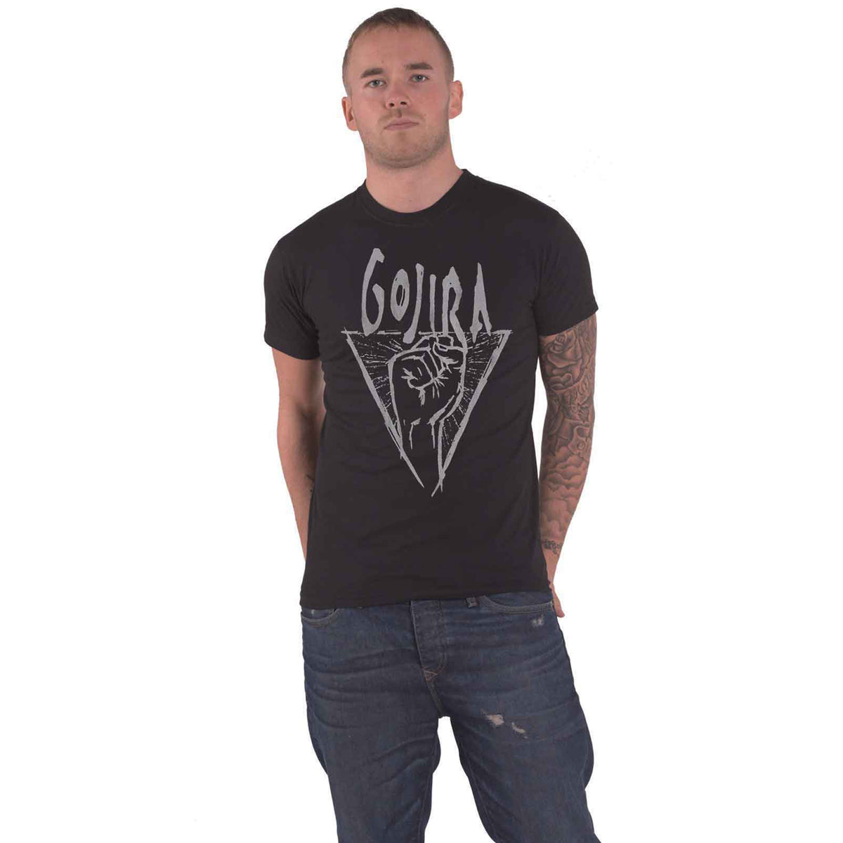 GOJIRA - POWER GLOVE - T-Shirt Black