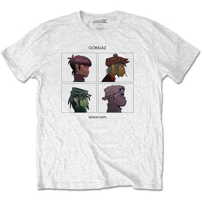 GORILLAZ - DEMON DAYS - T-Shirt White