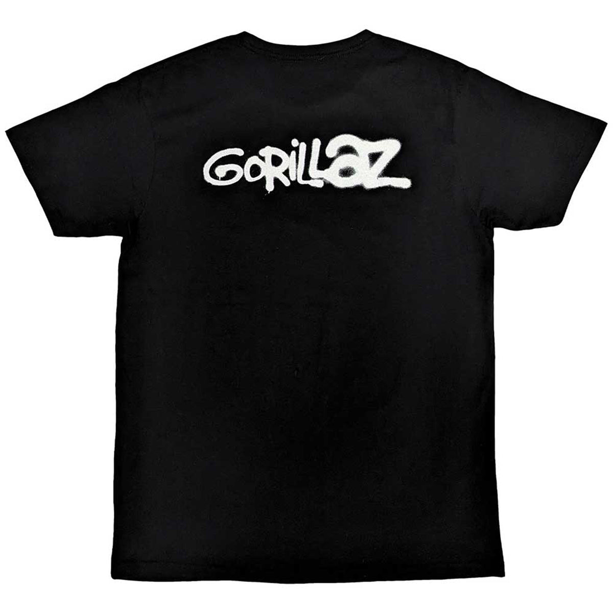 GORILLAZ - GEORGE SPRAY - T-Shirt Black (Back Print)