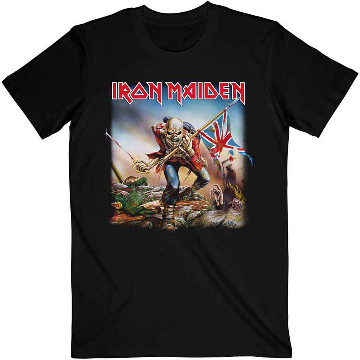 IRON MAIDEN - TROOPER - T-Shirt Black