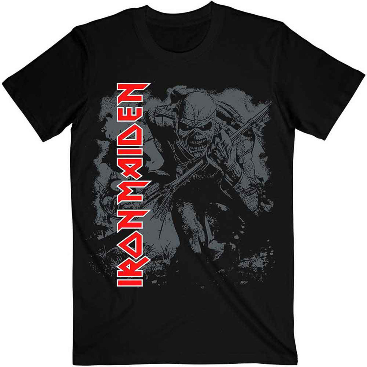 IRON MAIDEN - HI-CONTRAST TROOPER - T-Shirt Schwarz