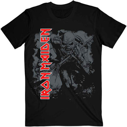 IRON MAIDEN - HI-CONTRAST TROOPER - T-Shirt Schwarz