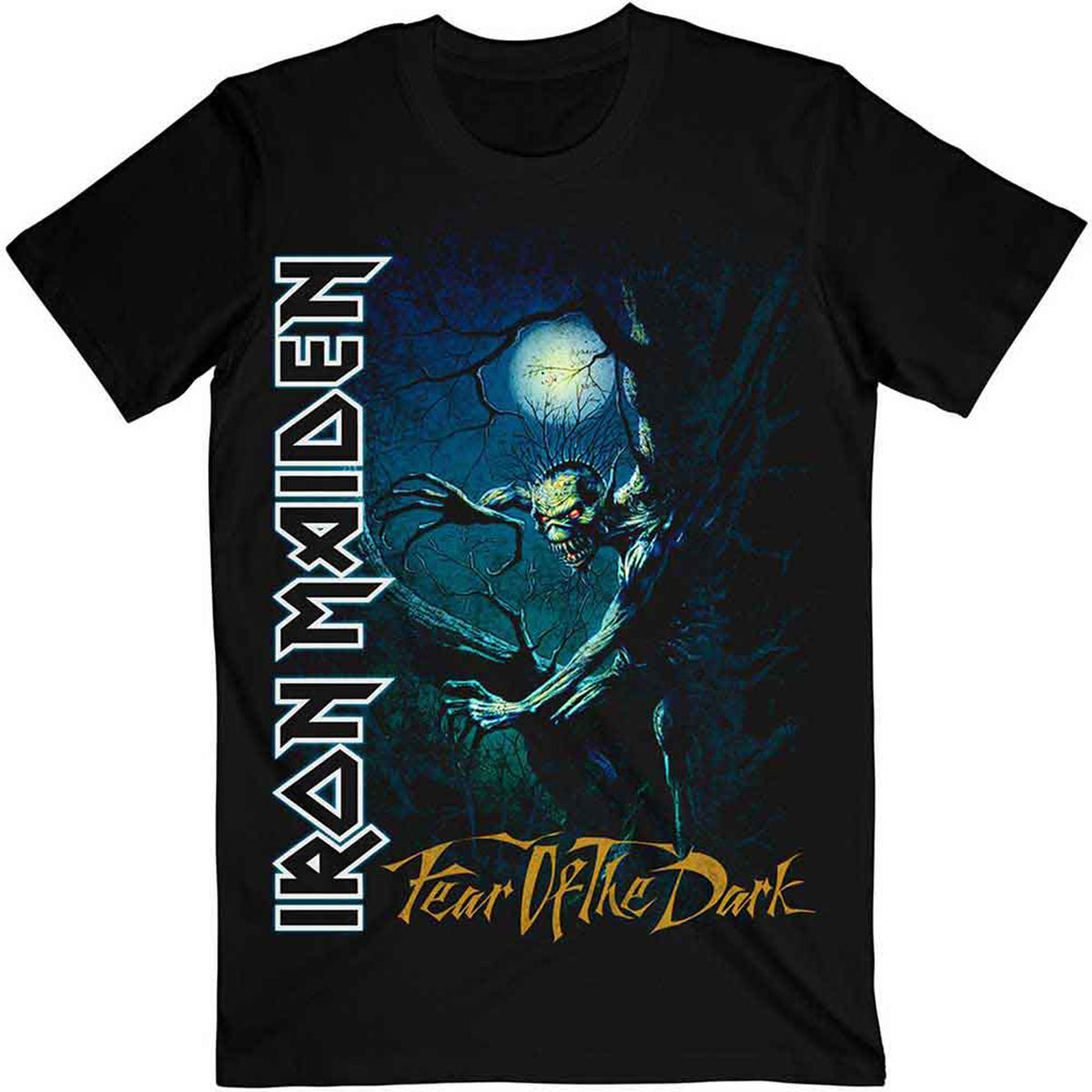 IRON MAIDEN - FEAR OF THE DARK TREE SPRITE - T-Shirt Schwarz
