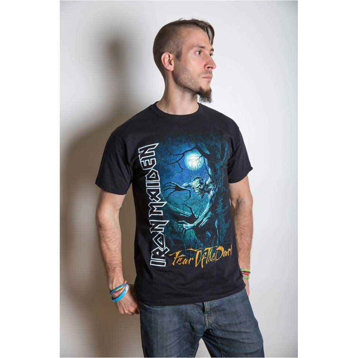 IRON MAIDEN - FEAR OF THE DARK TREE SPRITE - T-Shirt Schwarz