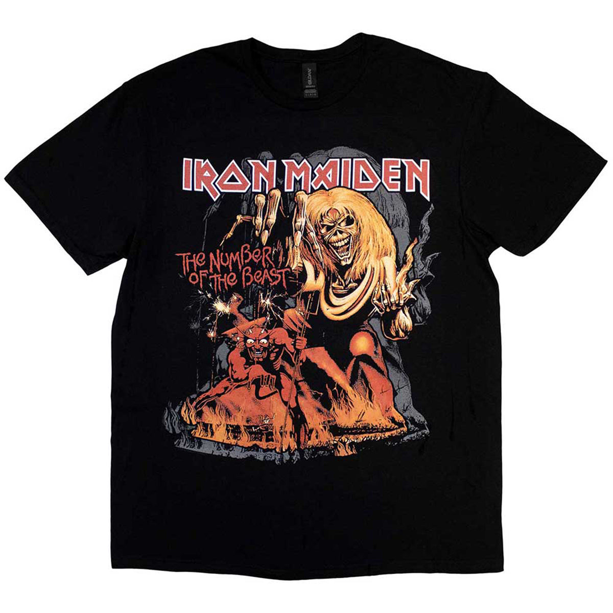 IRON MAIDEN - NUMBER OF THE BEAST GRAPHIC - T-Shirt Black