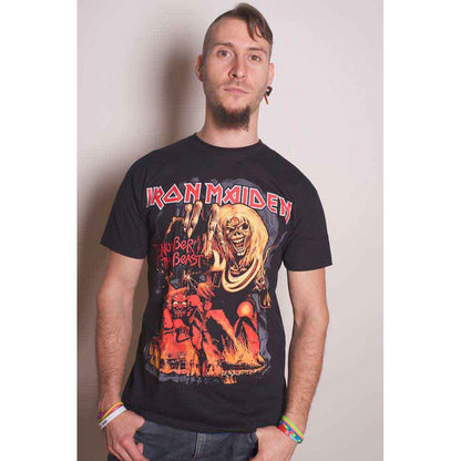 IRON MAIDEN - NUMBER OF THE BEAST GRAPHIC - T-Shirt Black