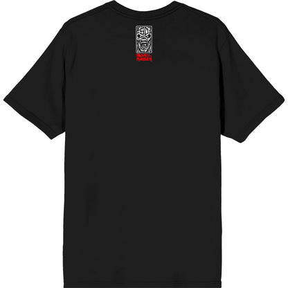 IRON MAIDEN - EST. 1975 EDDIE SCREAM PORTRAIT - T-Shirt Black (Back Print)