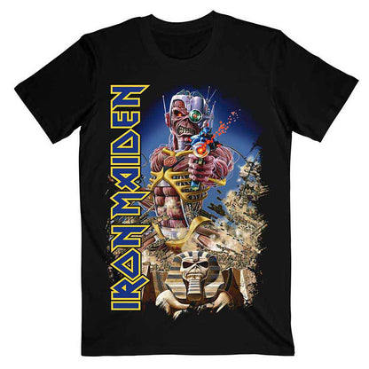 IRON MAIDEN - SOMEWHERE BACK IN TIME - T-Shirt Schwarz
