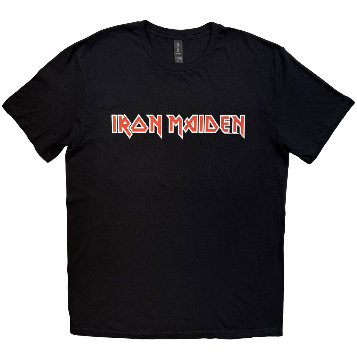 IRON MAIDEN - LOGO - T-Shirt Black