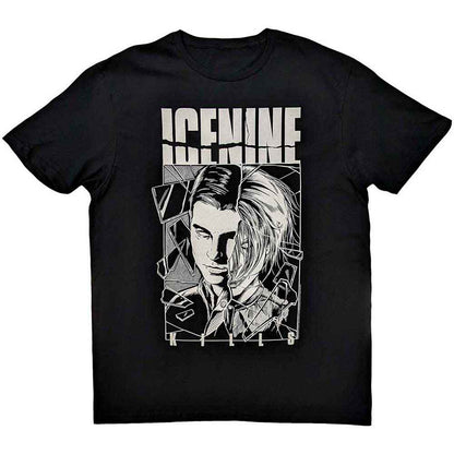 ICE NINE KILLS - SHOWER SCENE SPLIT FACE - T-Shirt Black