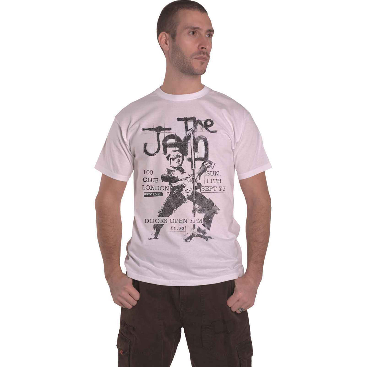 JAM, THE - 100 CLUB 77 - T-Shirt White