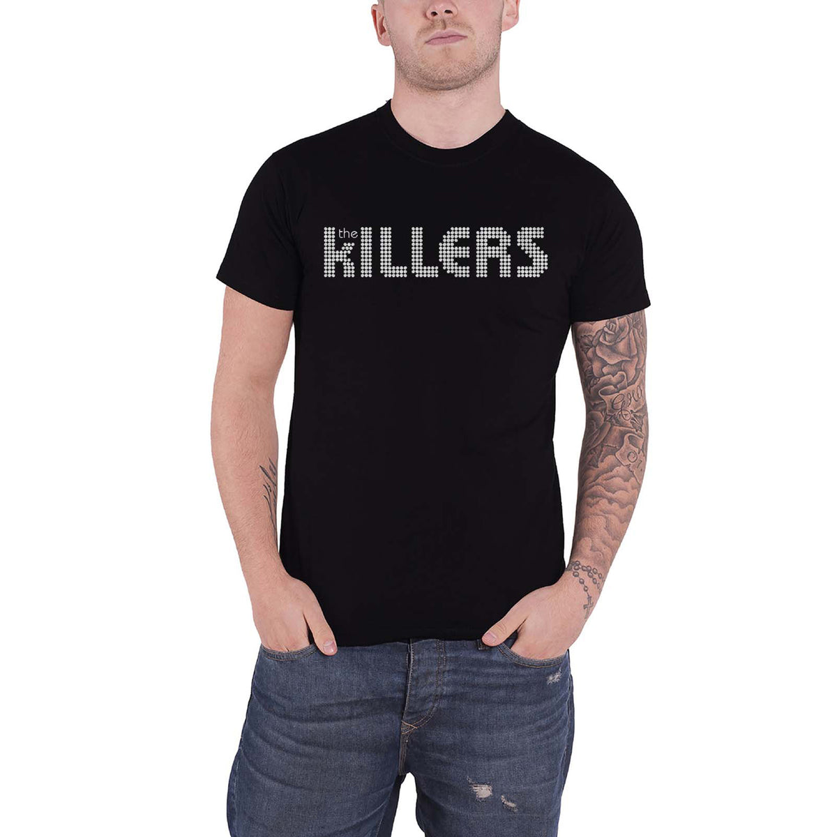 KILLERS, THE - DOTS LOGO - T-Shirt Black
