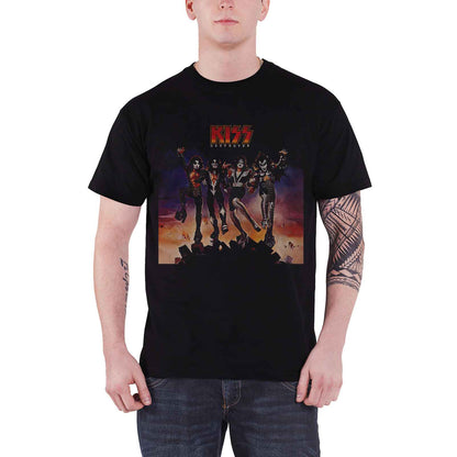 KISS - DESTROYER - T-Shirt Black