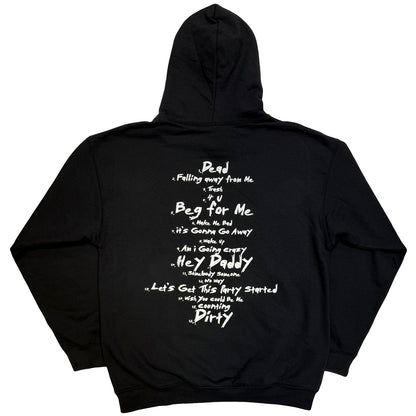 KORN - ISSUES TRACKLIST - Pullover Hoodie Black (Back Print)