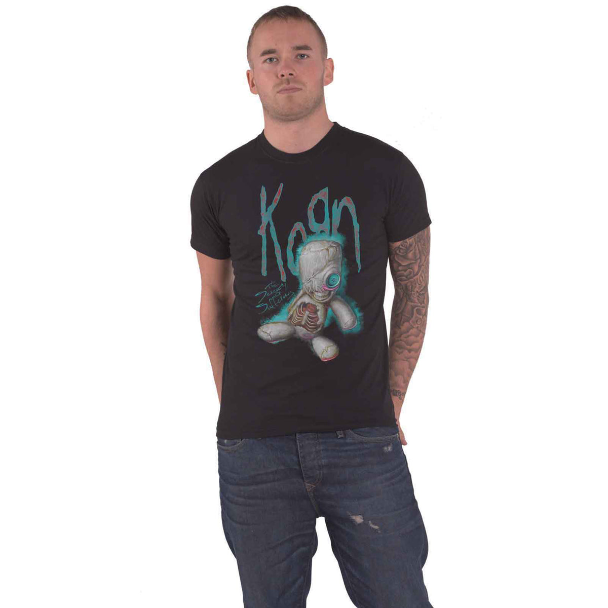 KORN - SOS DOLL - T-Shirt Black (Back Print)
