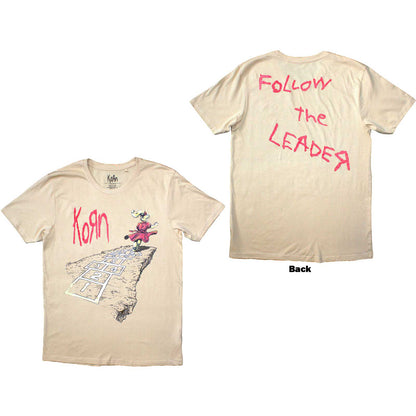 KORN - FOLLOW THE LEADER HOPSCOTCH - T-Shirt Neutral (Back Print)