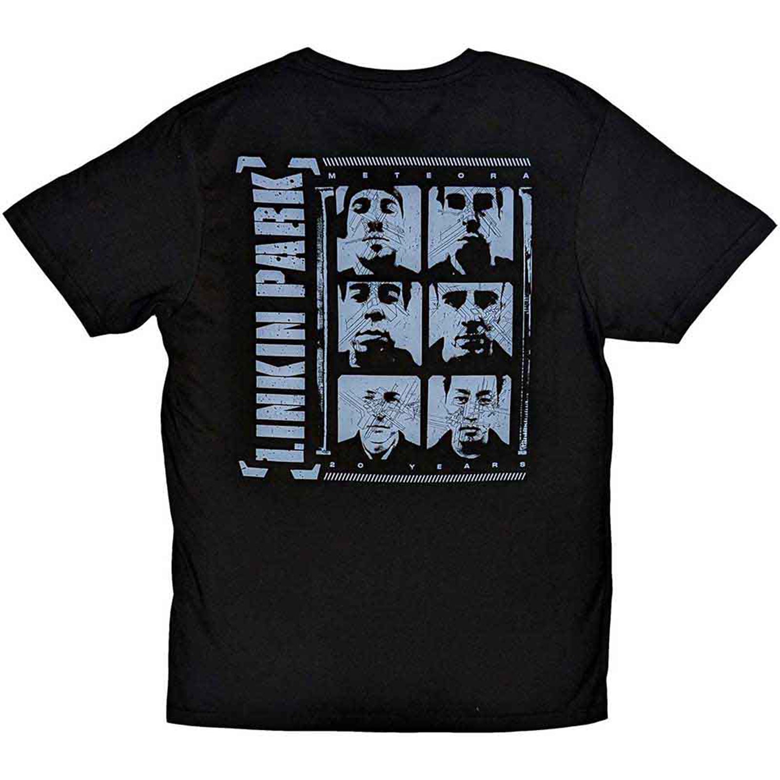 LINKIN PARK - METEORA PORTRAITS - T-Shirt Black (Back Print)