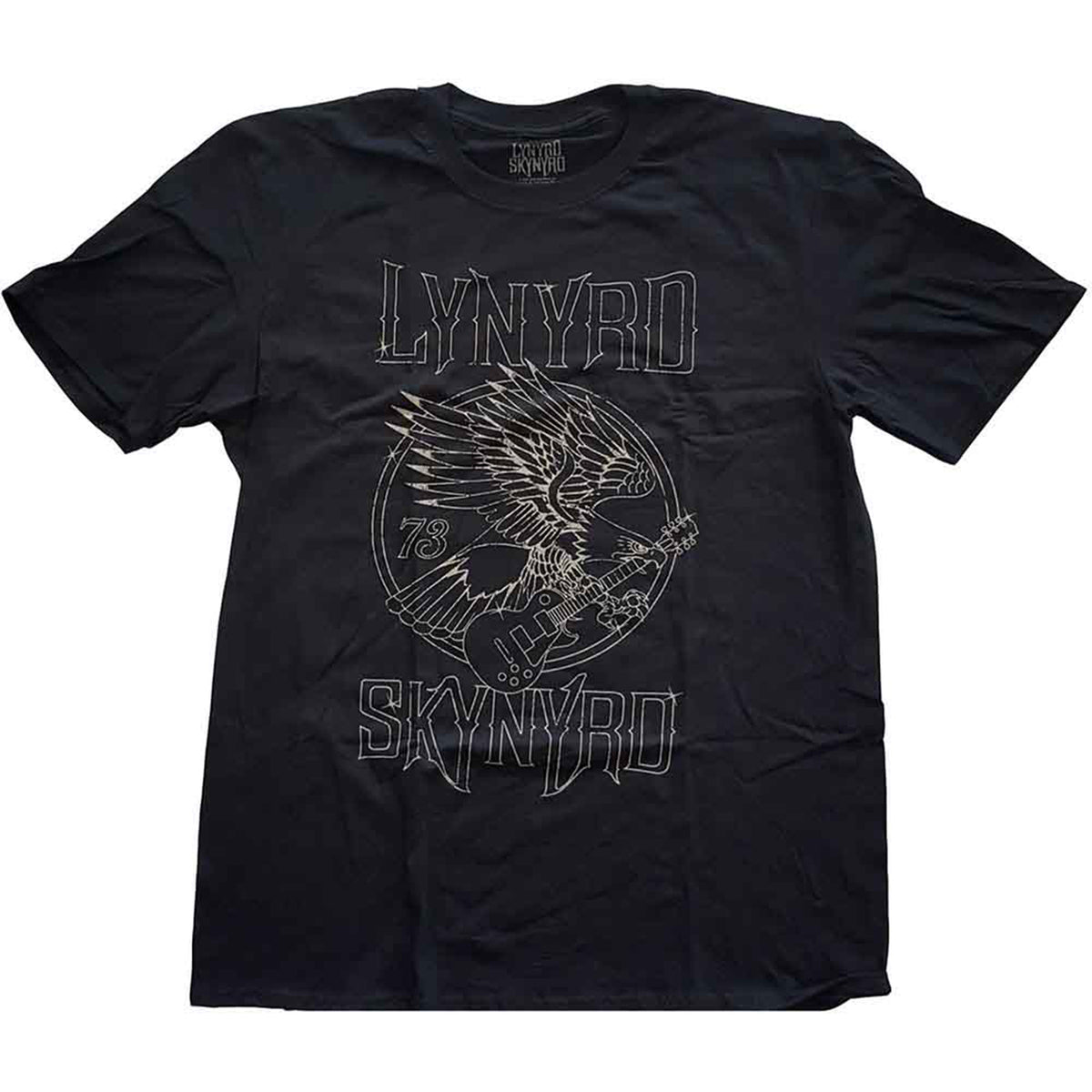 LYNYRD SKYNYRD - 73 EAGLE GUITAR - T-Shirt Black