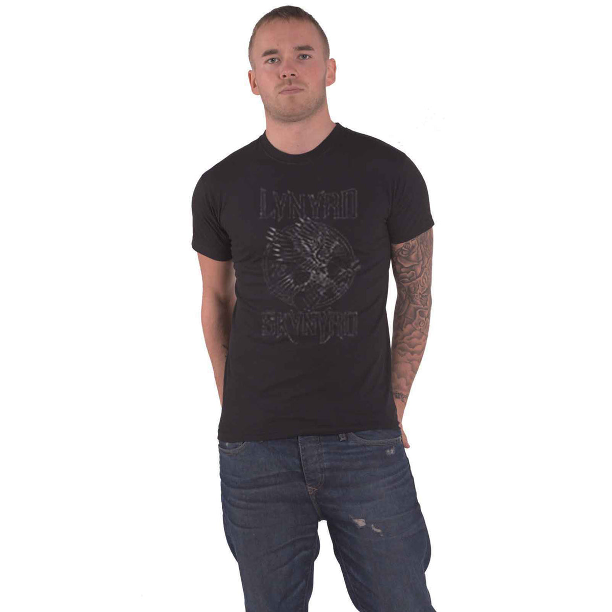 LYNYRD SKYNYRD - 73 EAGLE GUITAR - T-Shirt Black