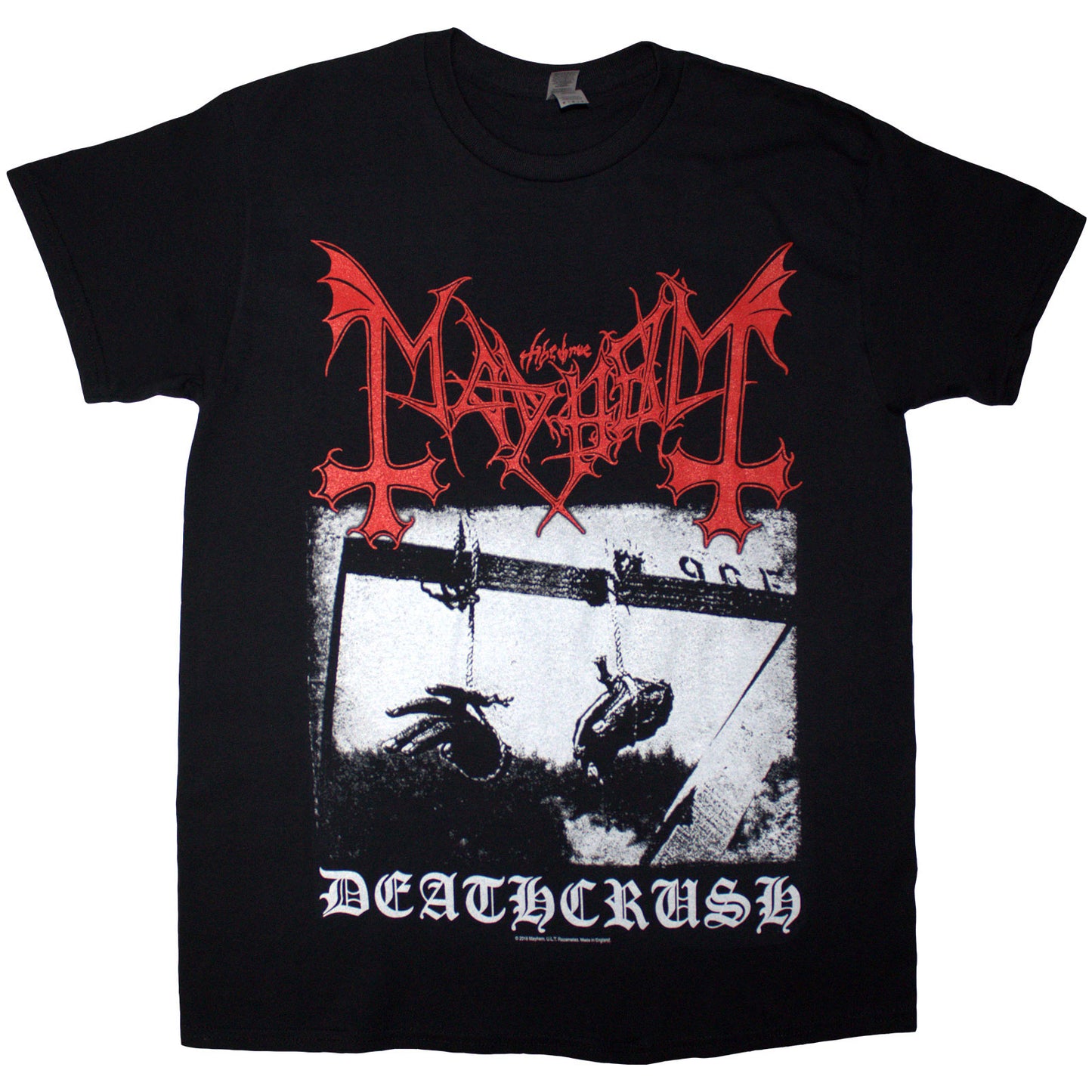 MAYHEM - DEATHCRUSH - T-Shirt Black