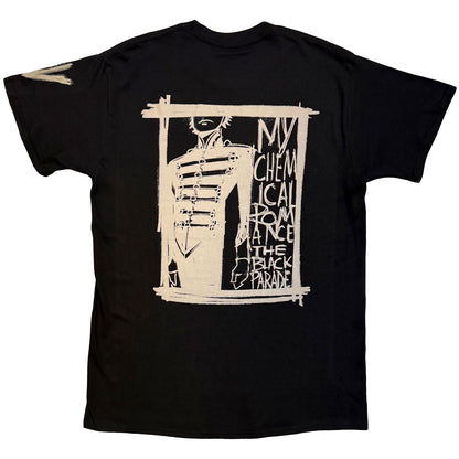 MY CHEMICAL ROMANCE - XV MARCHING FRAME - T-Shirt Black (Back Print)