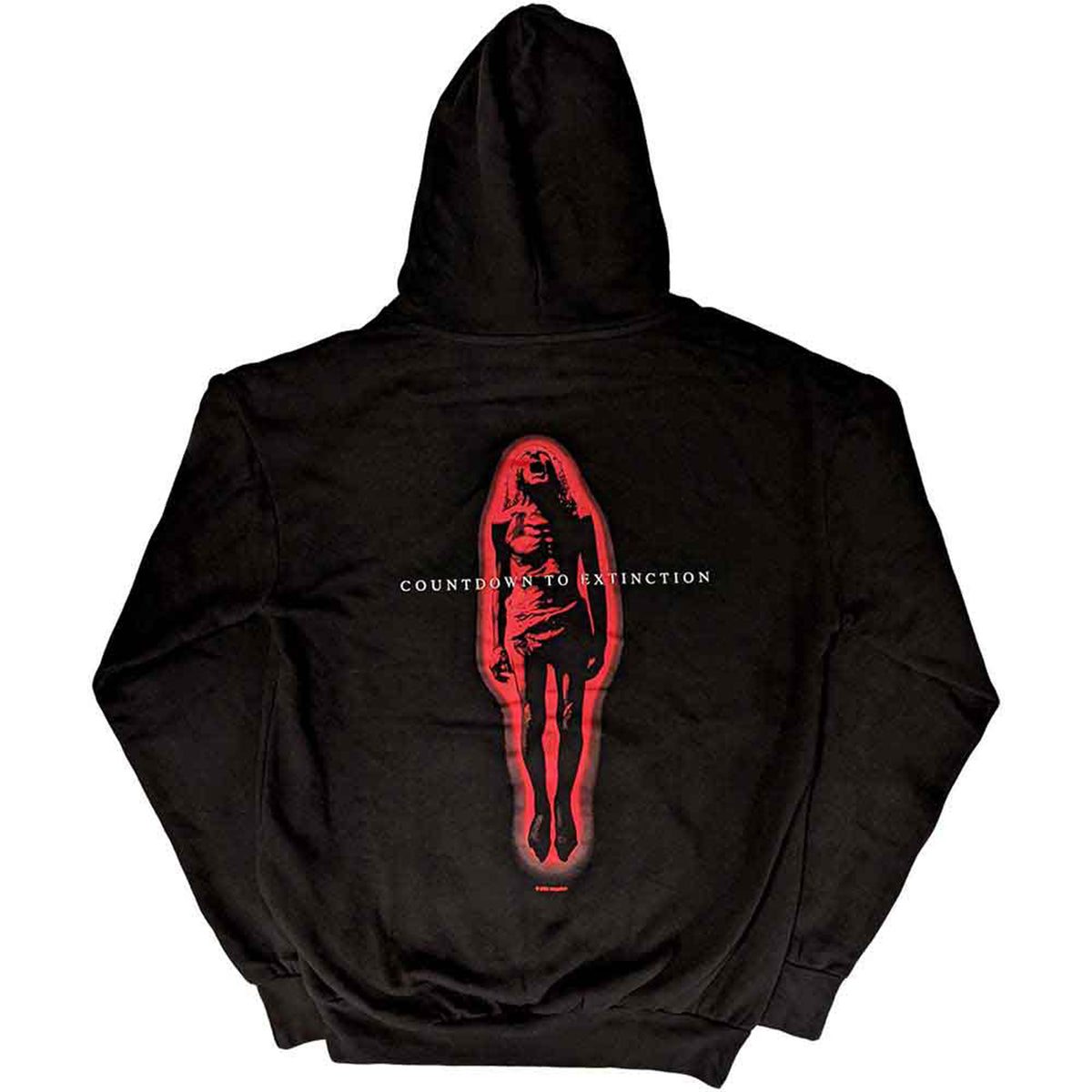 MEGADETH - COUNTDOWN TO EXTINCTION - Pullover Hoodie Black (Back Print)