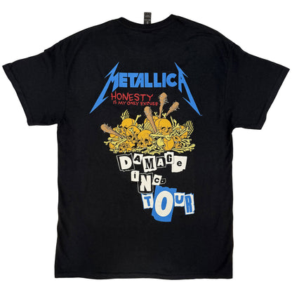 METALLICA - DAMAGE INC - T-Shirt Black (Back Print)