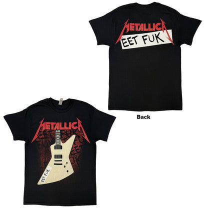 METALLICA - EET FUK - T-Shirt Black (Back Print)
