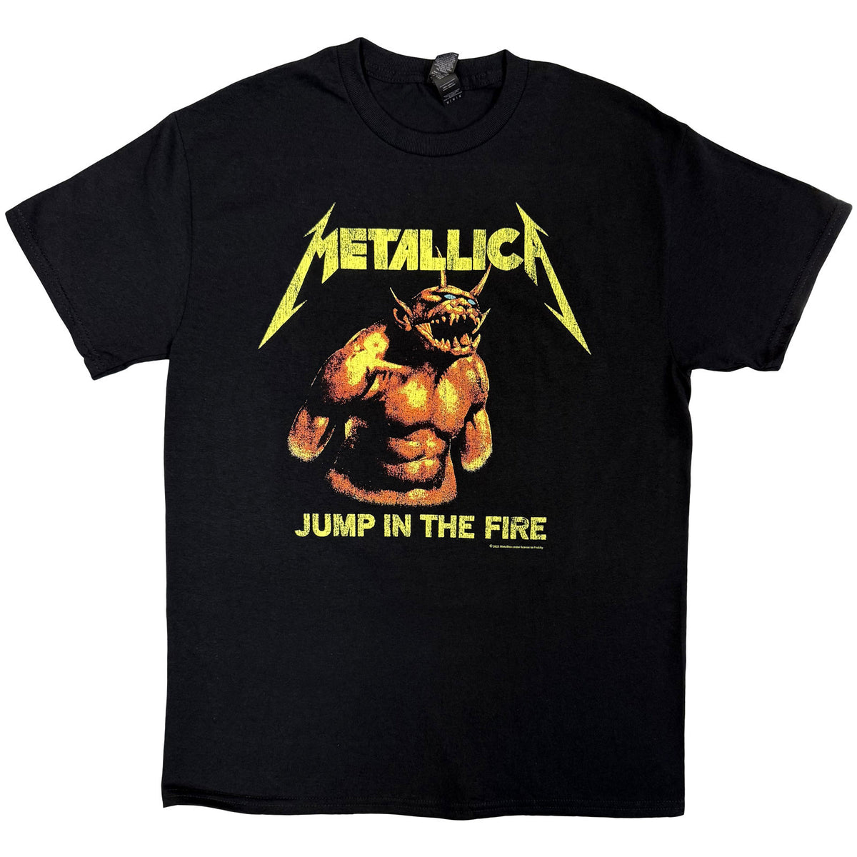METALLICA - JUMP IN THE FIRE VINTAGE - T-Shirt Black