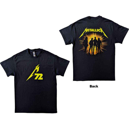 METALLICA - 72 SEASONS STROBES PHOTO - T-Shirt Black (Back Print)