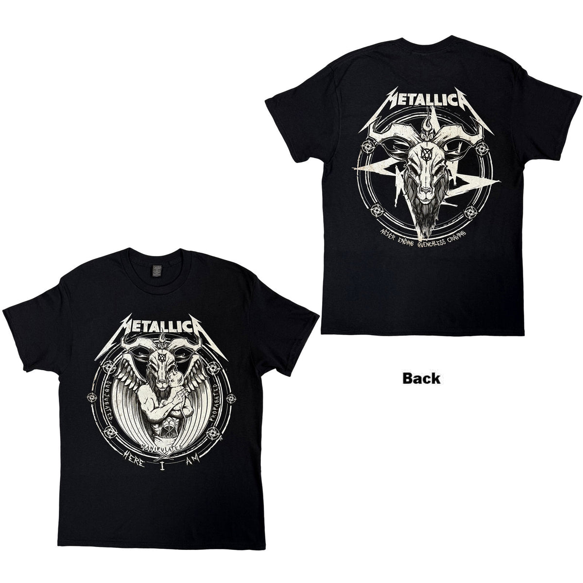 METALLICA - DARKNESS SON - T-Shirt Black (Back Print)