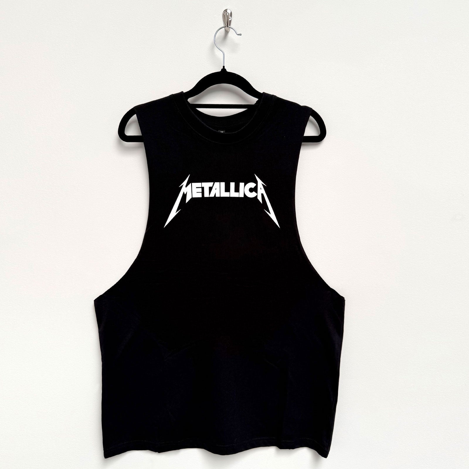 METALLICA - LOGO - Vest T-Shirt Black