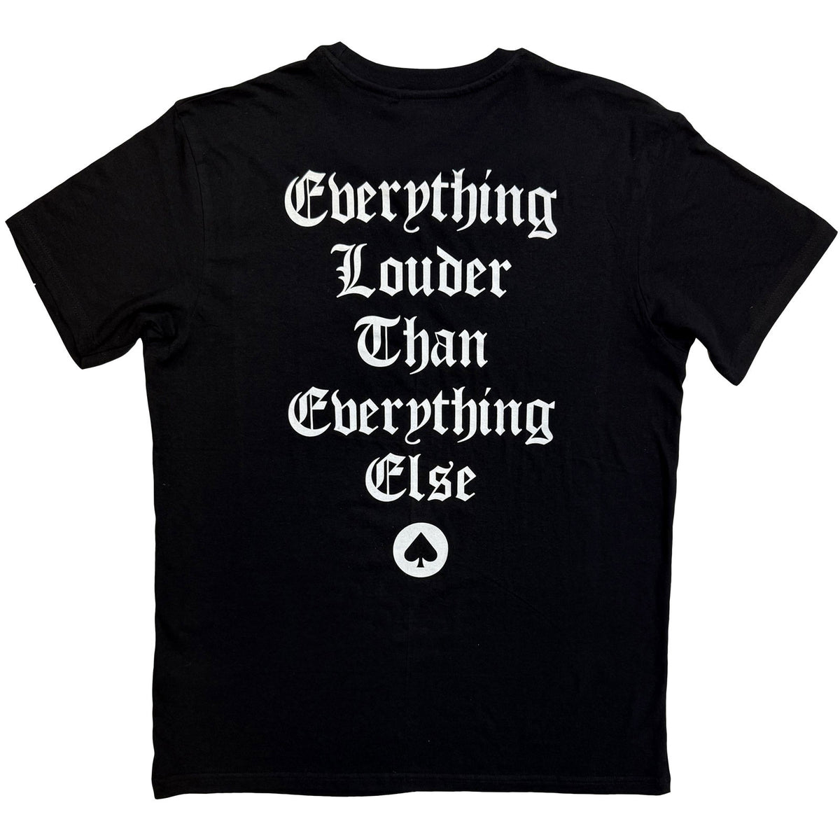 MOTORHEAD - ENGLAND - T-Shirt Schwarz (Rückendruck)