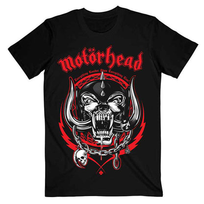 MOTORHEAD - LIGHTNING WREATH - T-Shirt Black