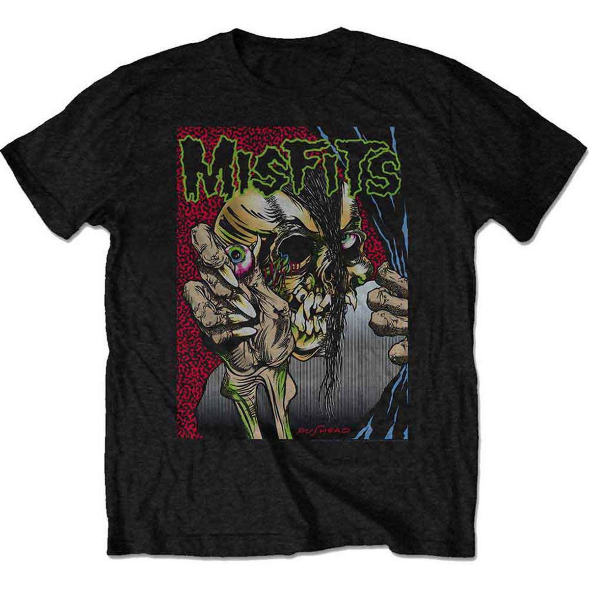 MISFITS - PUSHEAD - T-Shirt Black